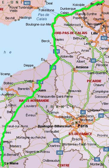 Carte jour 1